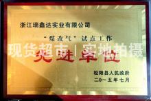 浙江瑞鑫達實業(yè)有限公司,先進單位